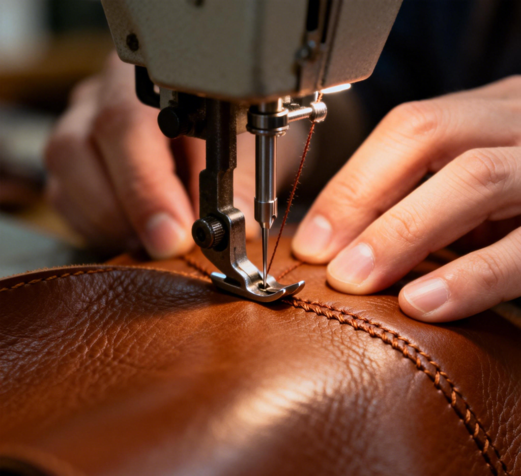 jimeng 2026 01 09 6399 close up shot of sewing machine needle s...